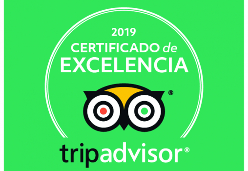 certificado excelencia Tripadvisor